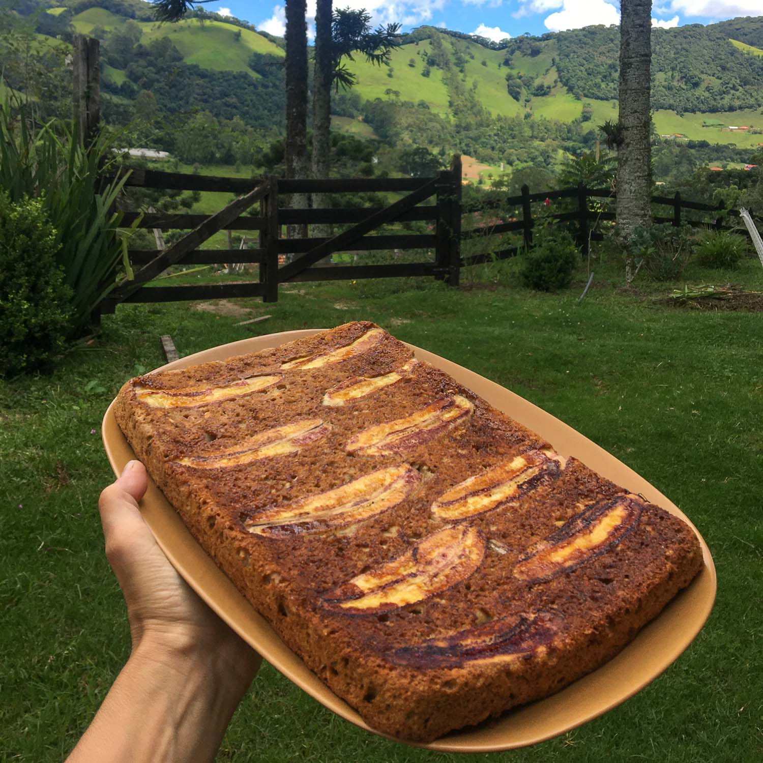 bolo de banana