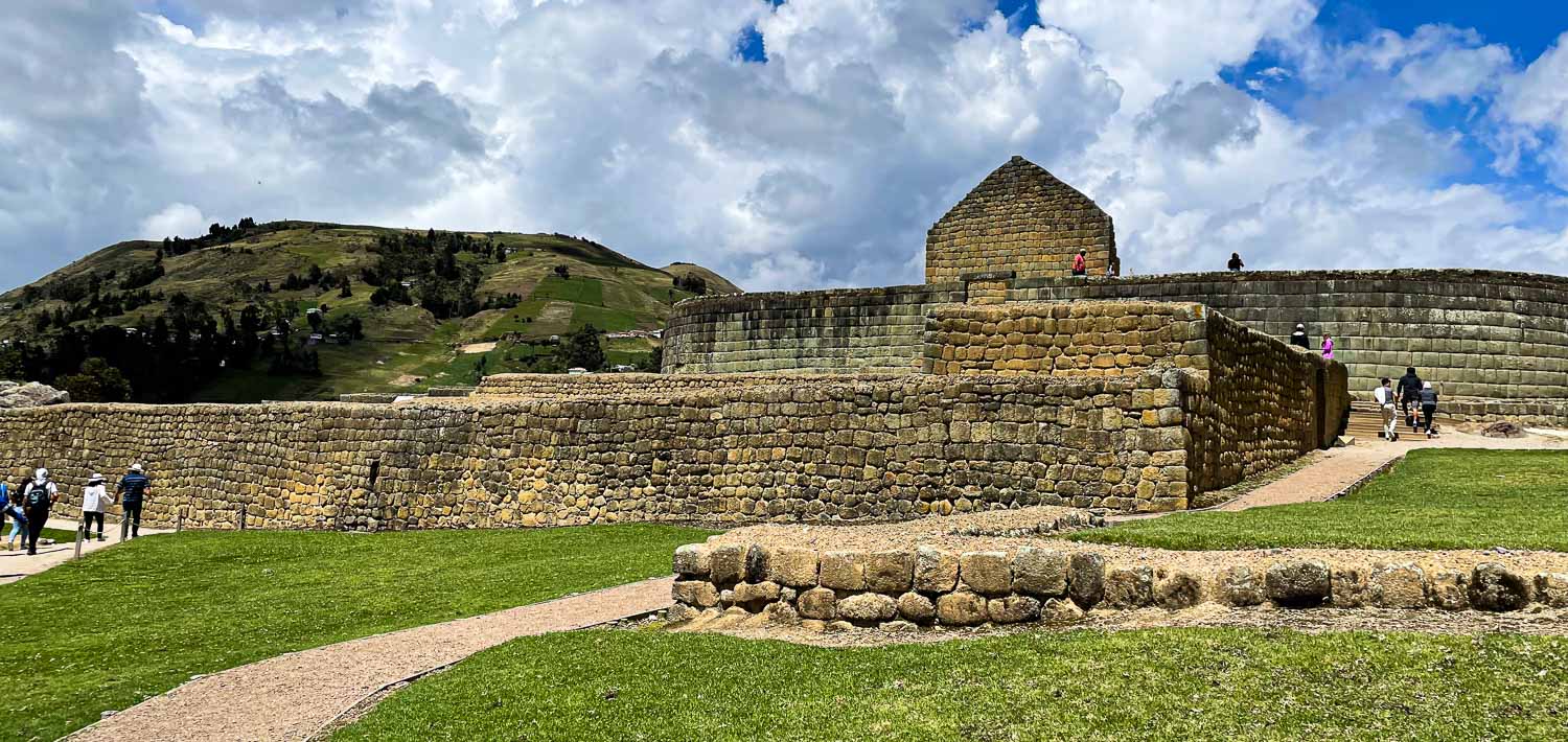 ingapirca, ruínas incas no equador