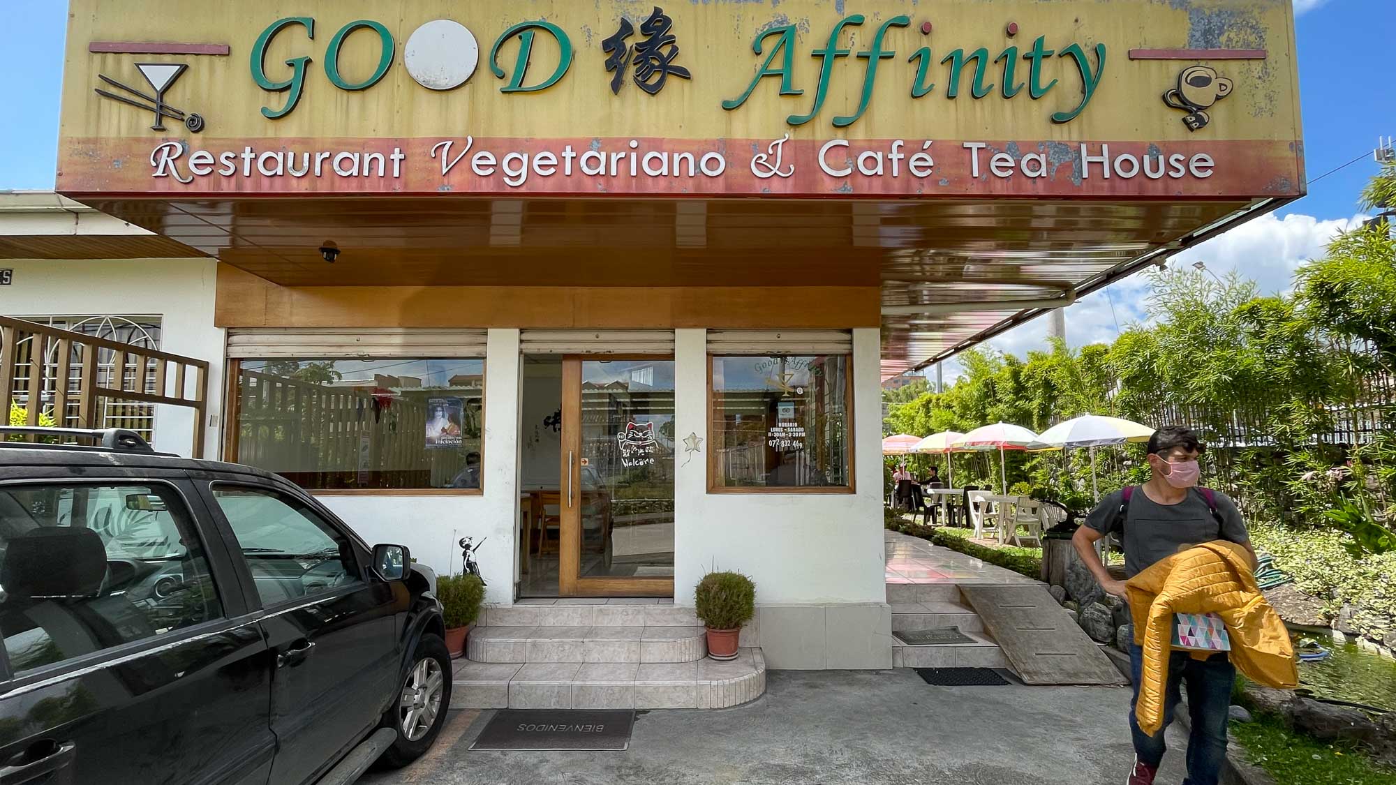 restaurante vegetariano good afinity